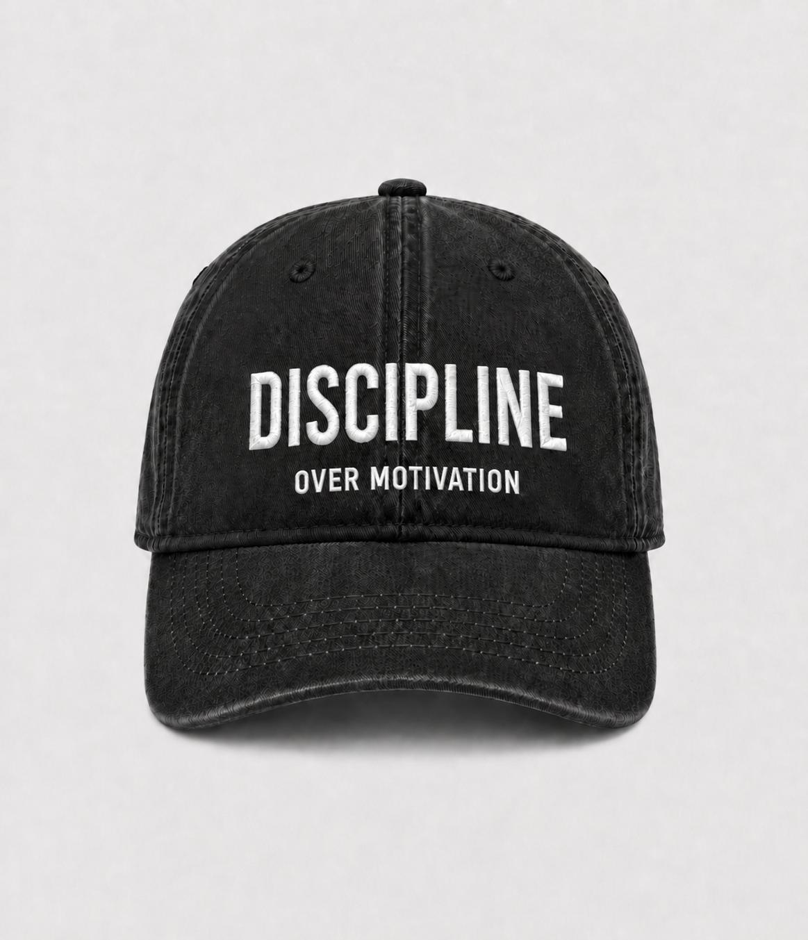 DISCIPLINE OVER MOTIVATION Cap