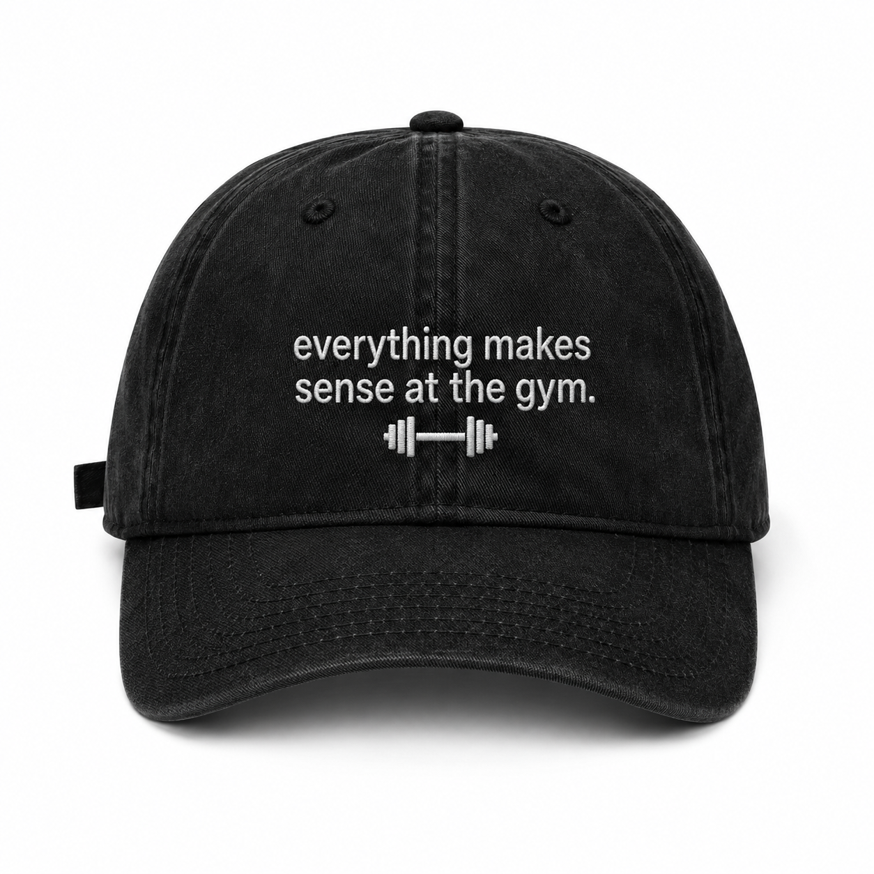 Everything Makes Sense At The Gym Cap