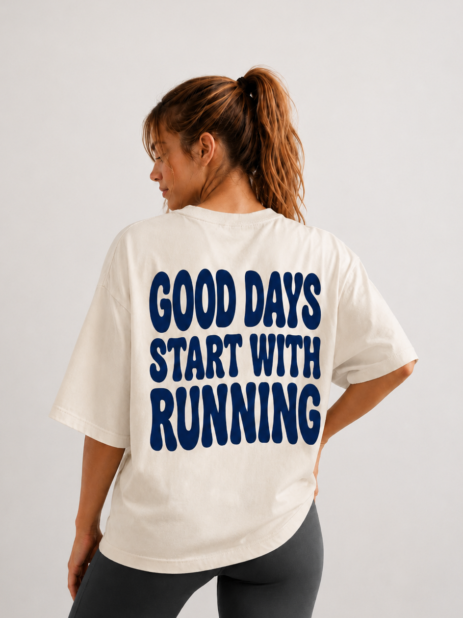 GOOD DAYS START WITH RUNNING TEE